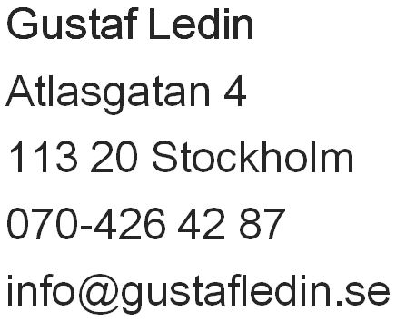 Gustaf Ledin